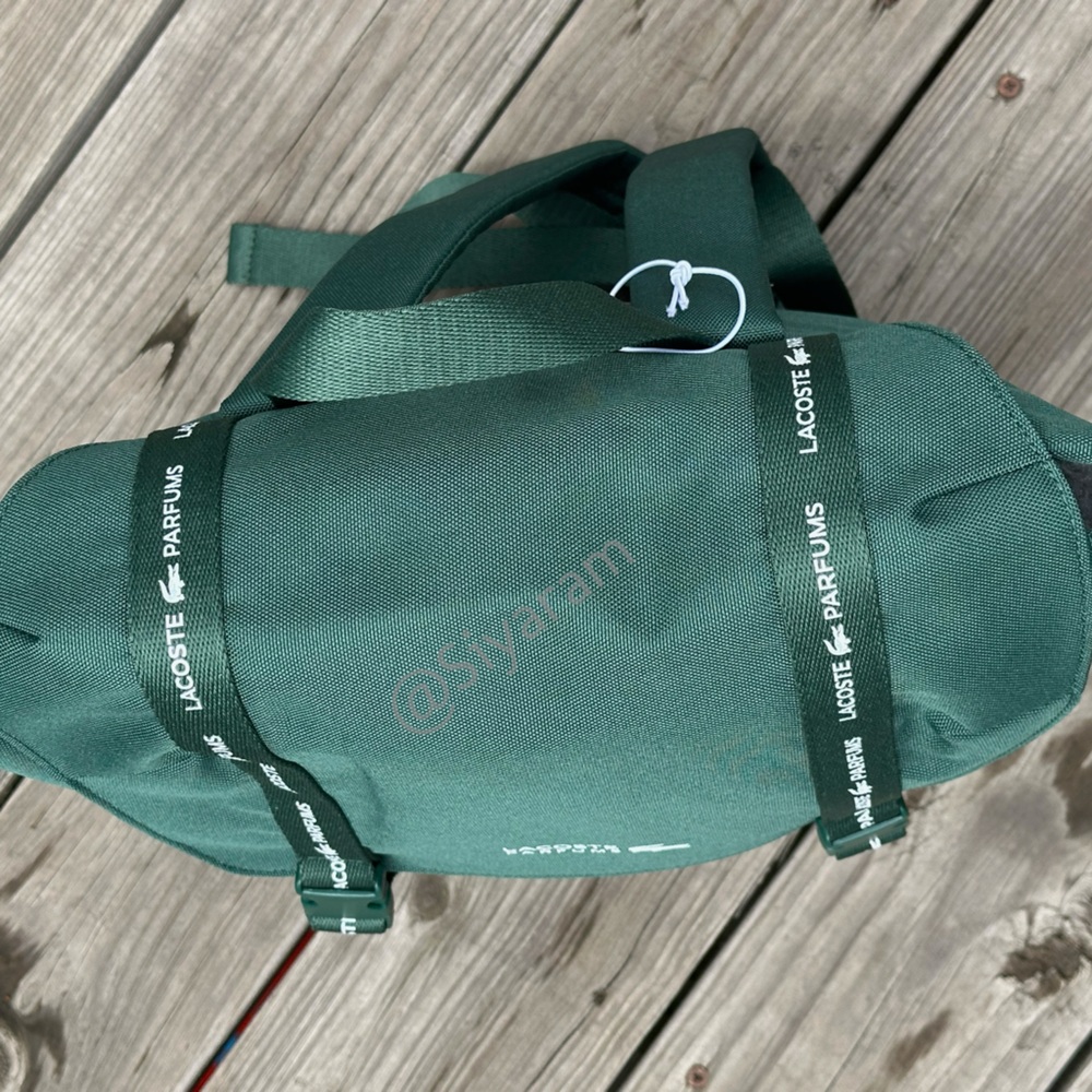 Lacoste Green Backpack unisex - Picture 3 of 6